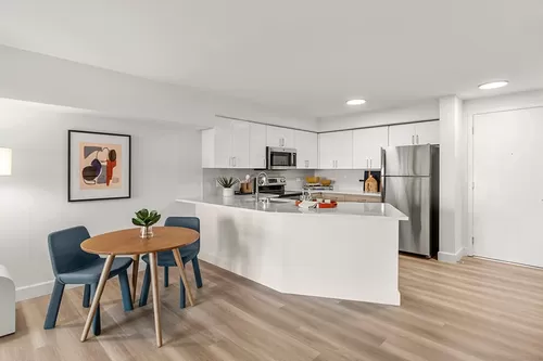 Upgraded kitchens with quartz countertops - Neptune SLU Apartments