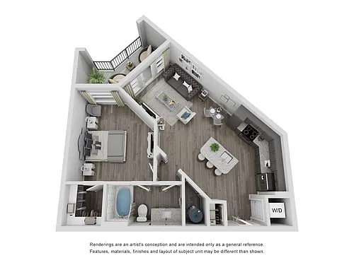 Floor plan A2a