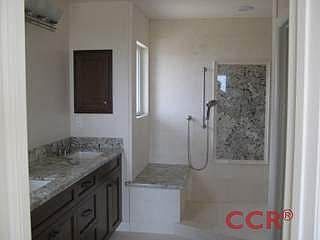 Upstairs Master Bathroom.