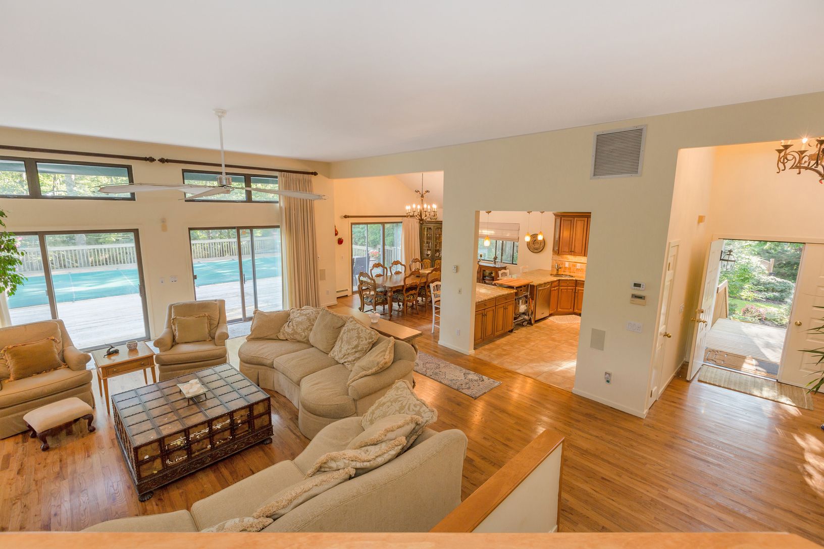  OPEN CONCEPT LIVING ROOM DINING ROOM KITCHEN