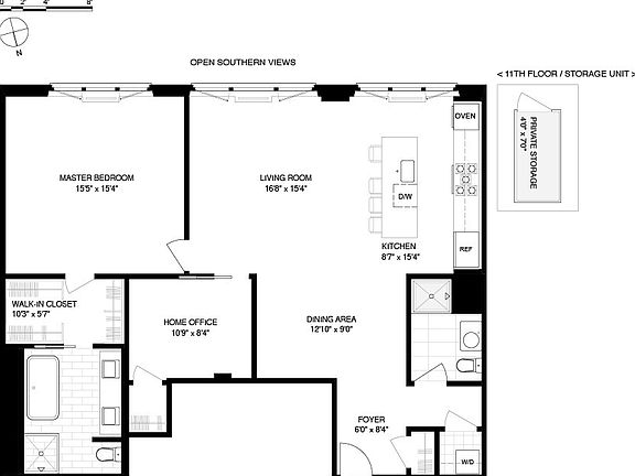 3rd image of 360 Furman St APT 1141