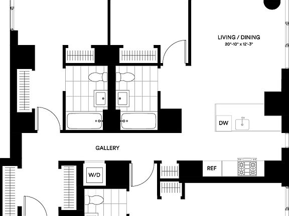 2nd image of 28-40 Jackson Ave Penthouse 4M