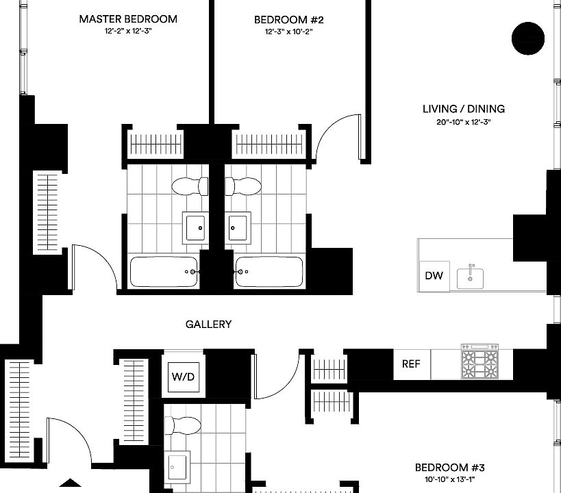 2nd image of 28-40 Jackson Ave #Penthouse 1m