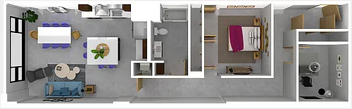 Floor plan The Lofts at 1111 Light