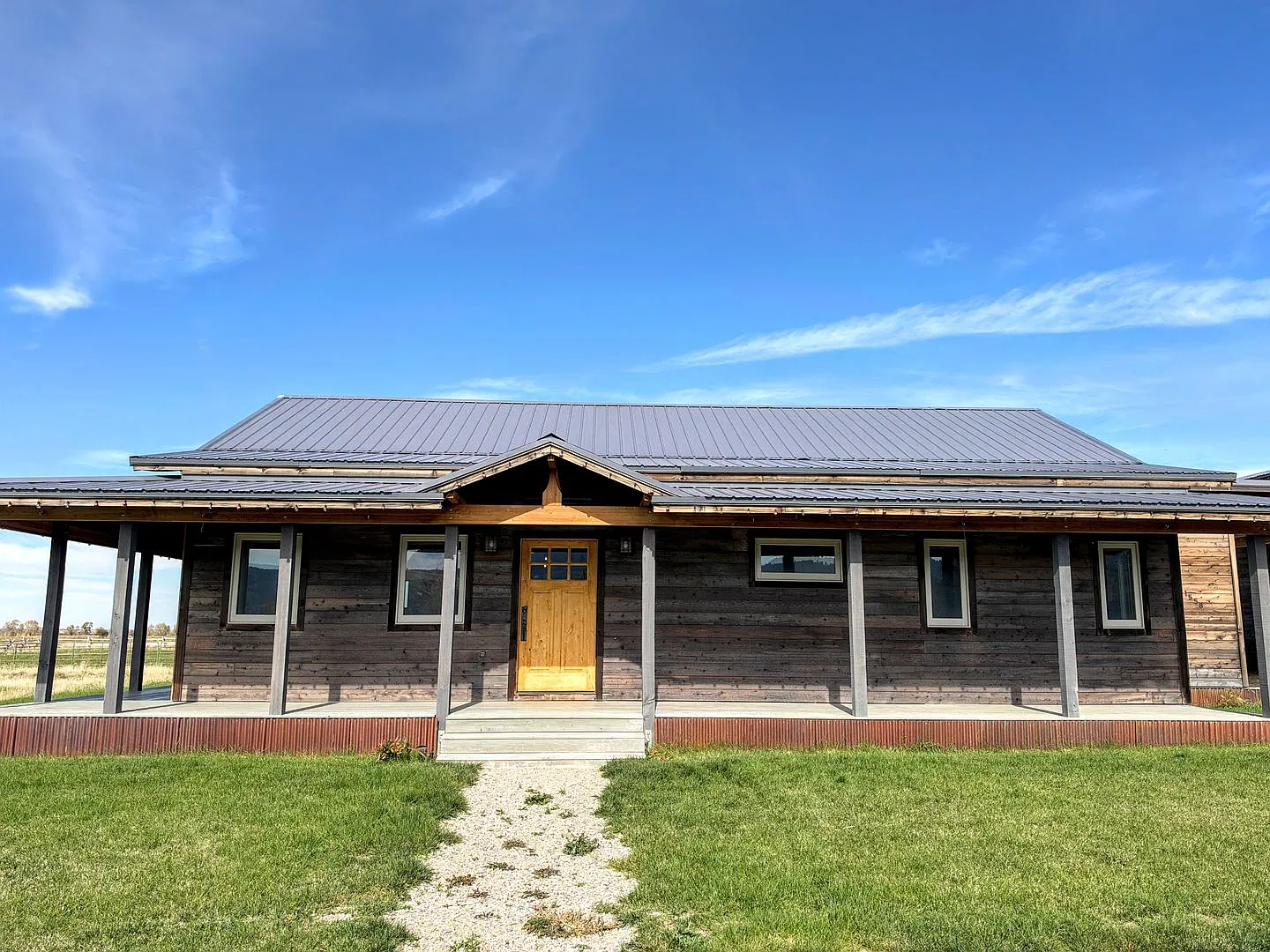 Beautiful 3-Bedroom Custom Home on 4.89 Acres Victor, Idaho Available now — Photo 1