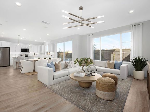 Functional open floorplan