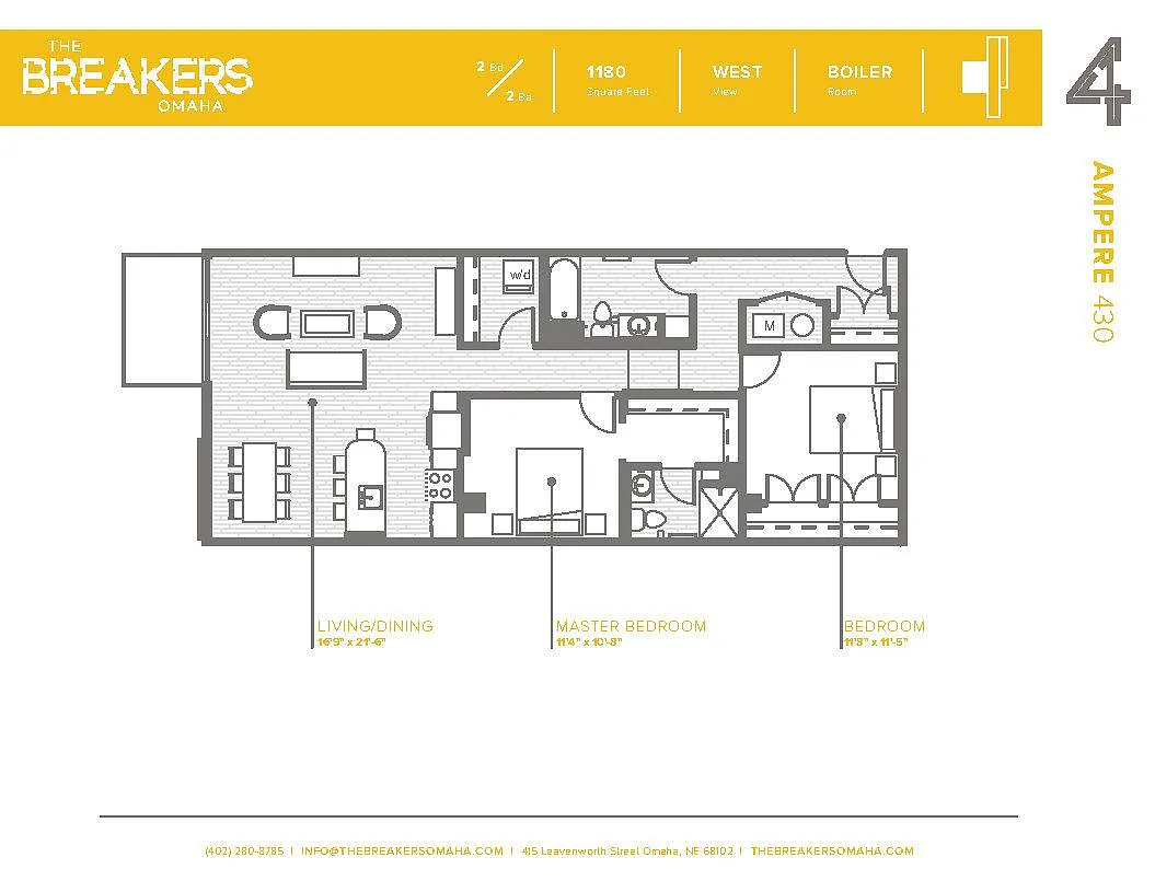 Floor plan Ampere Floor Plan