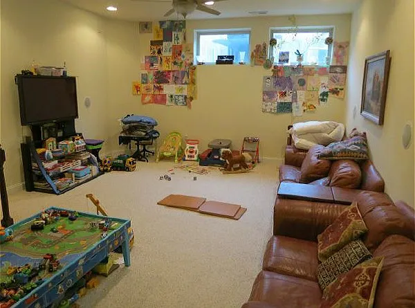 Front Half of Basement