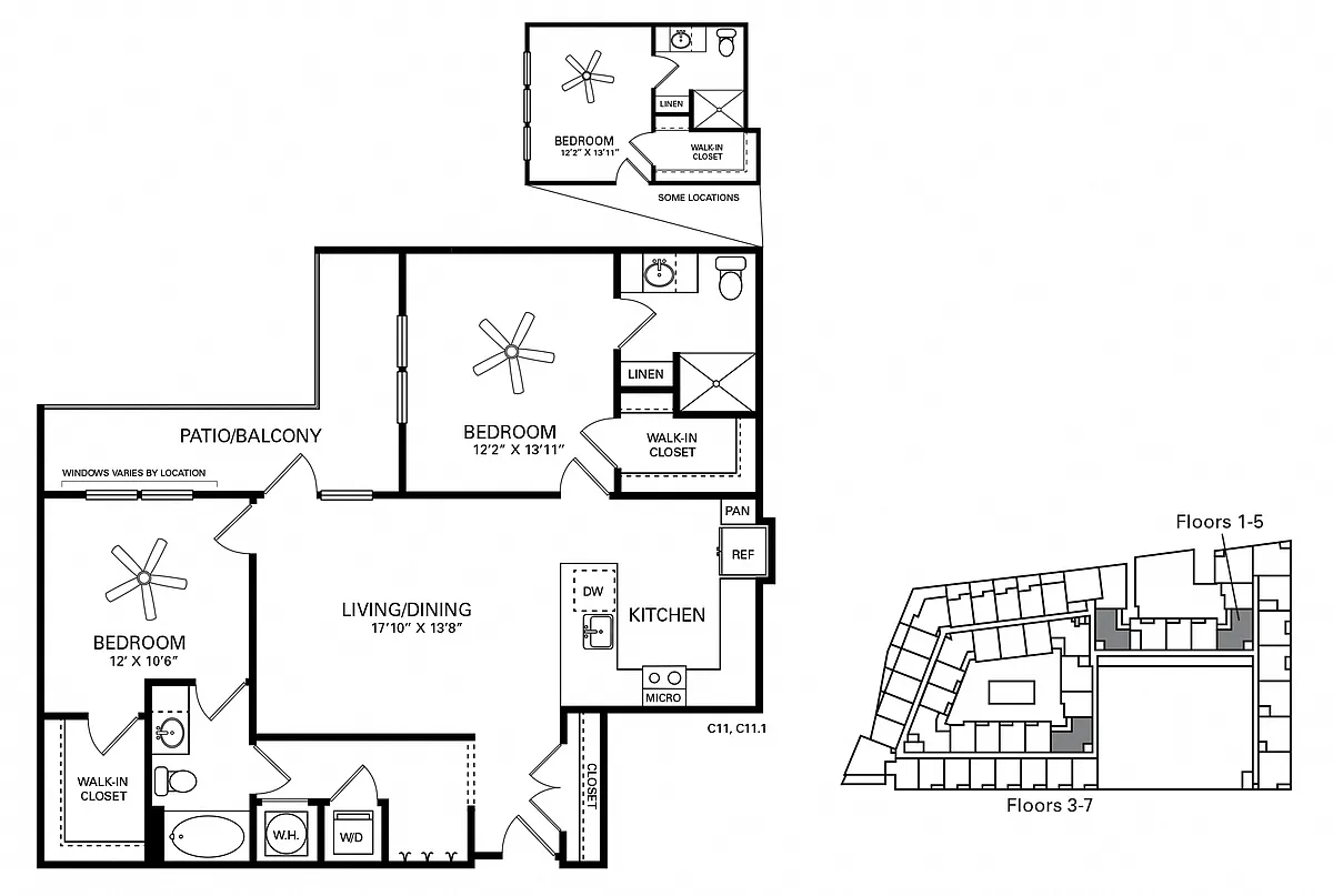 Floor plan Woollen