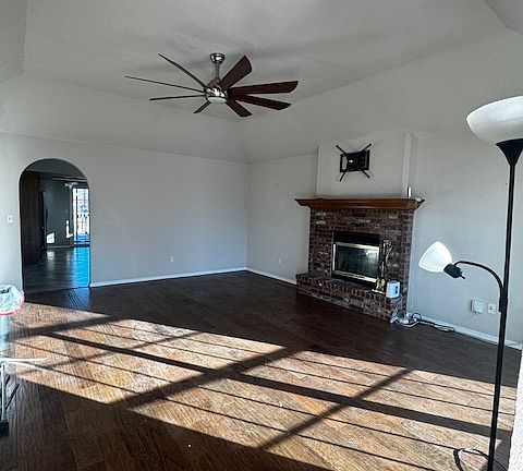 Living room from front door