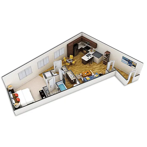 Floor plan Welton Platinum