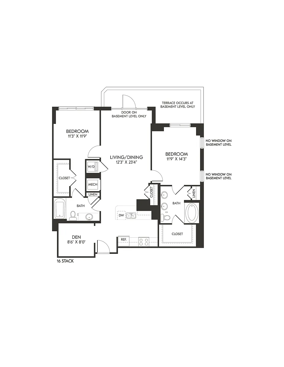 Floor plan 100-B4