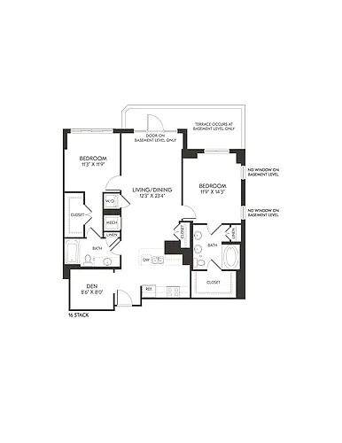 Floor plan 100-B4