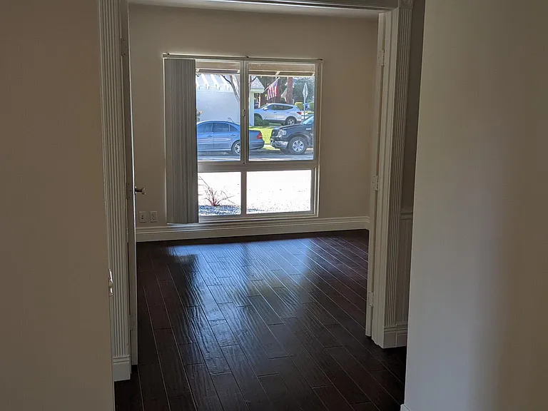 View from the dining room to the Den