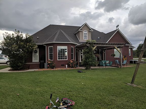 Back view of grilling porch