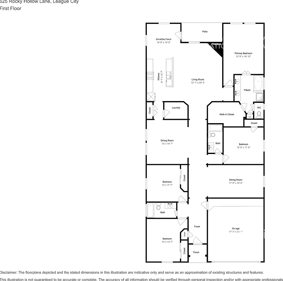 625 Rocky Hollow Lane League City, TX 77573 — Photo 2