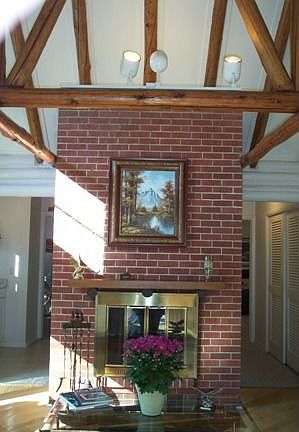 Guest Cabin Fireplace