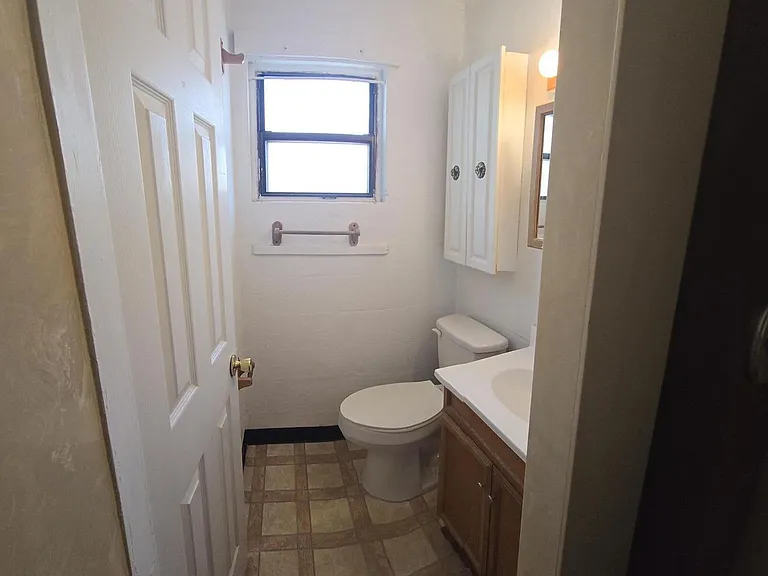 view from standing in shower