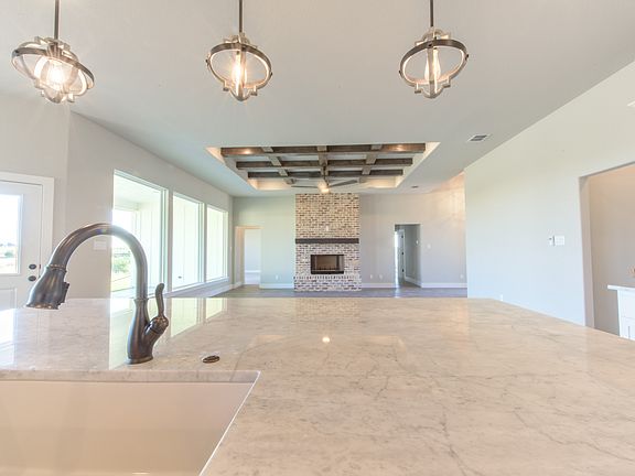 Cozy interior with tons of natural light.