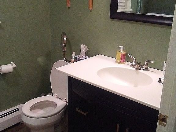 half bath and laundry