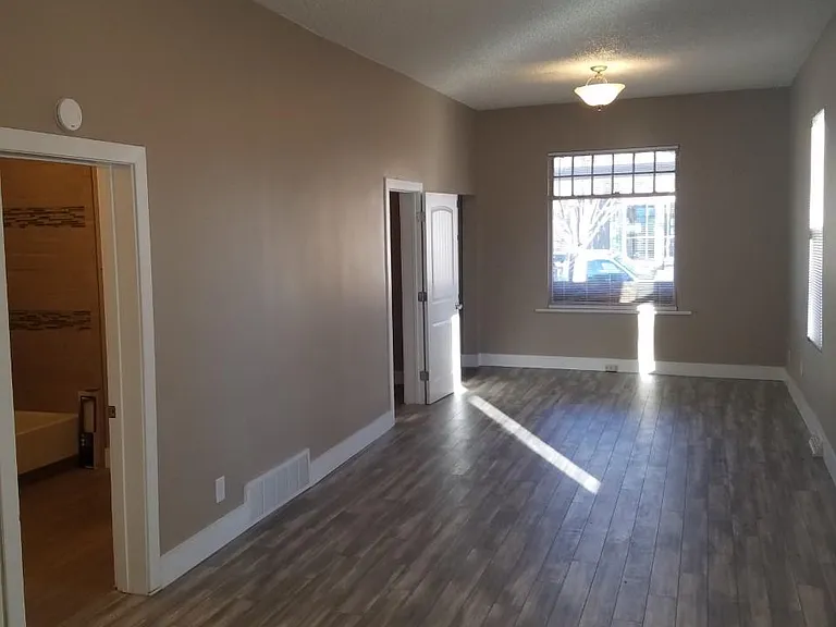 Front room and dining room