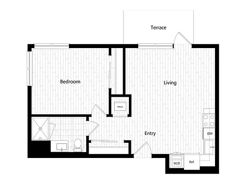 Floor plan A13