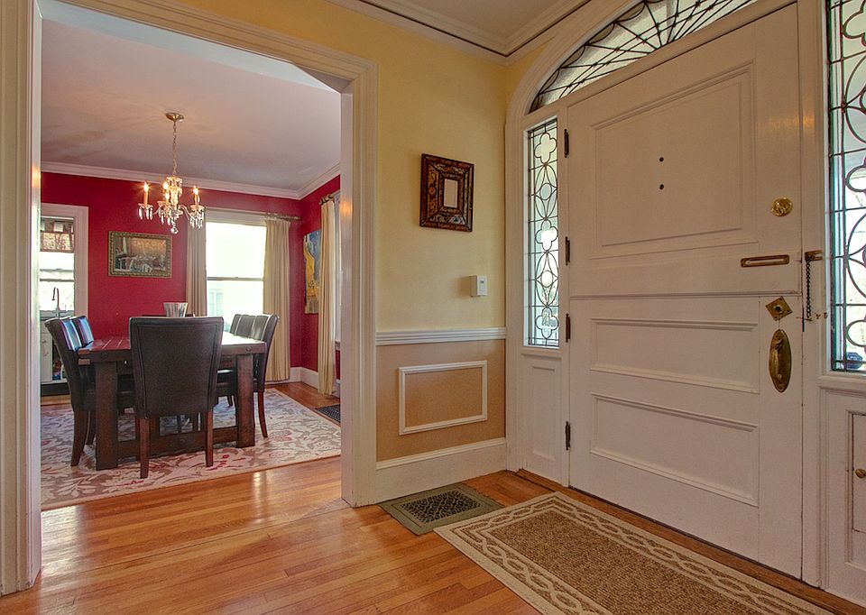 View into dining room.
