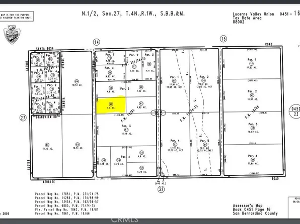 0 Cody Rd Parcel 451-163-62, Lucerne Valley, CA 92356