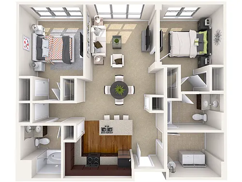 Floor plan Riverfront