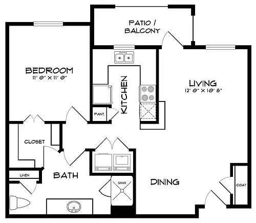 Floor plan The Avalon