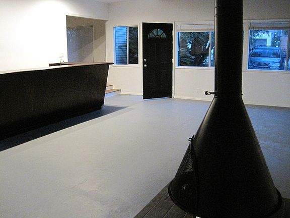 Bar room and fireplace front entrance