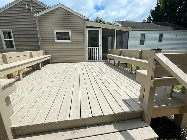 Large deck