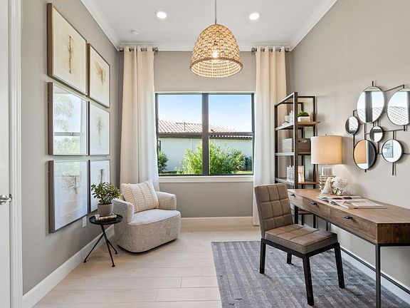 Flex room or optional den with french doors