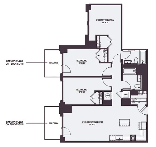 Floor plan C01