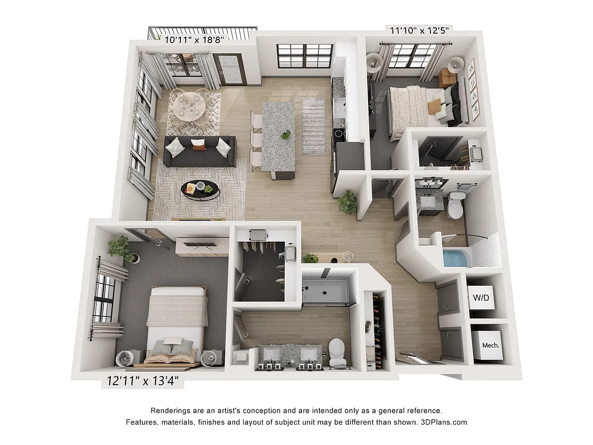 Floor plan B2