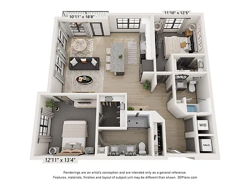 Floor plan B2