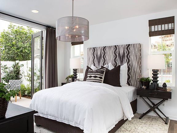 First floor bedroom with private patio