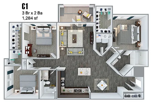 Floor plan C1