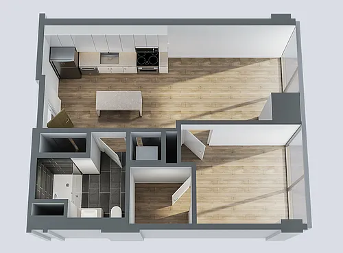Floor plan Serenity Unfurnished