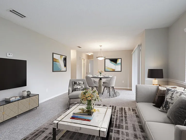 Living room & Dining Area