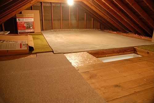 Attic Storage Space