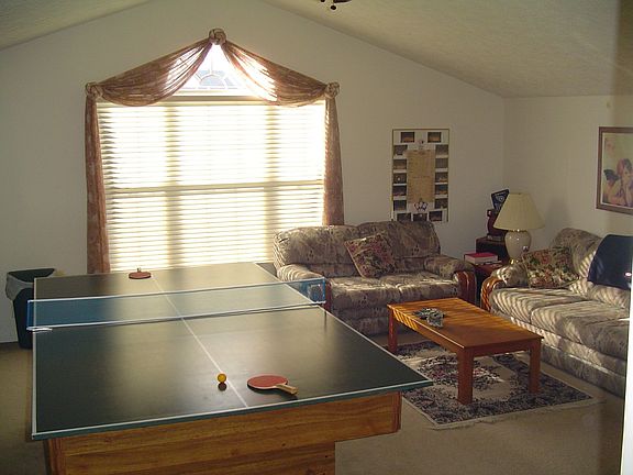 This bonus room is huge and comes with the pool table.  