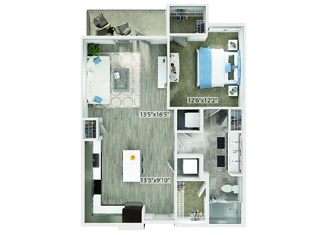 Floor plan A6