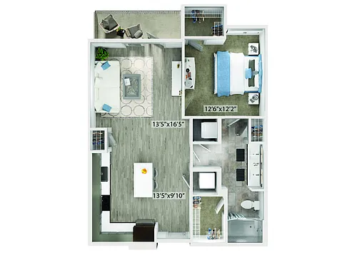 Floor plan A6