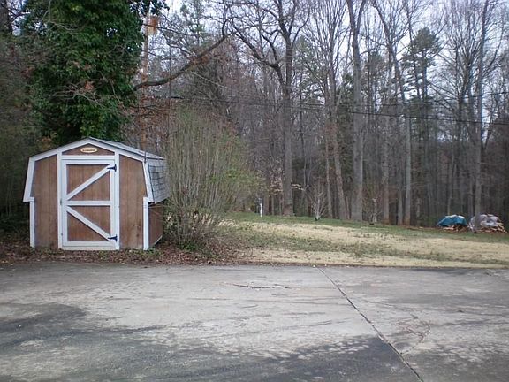 End of Driveway and Storage Bldg
