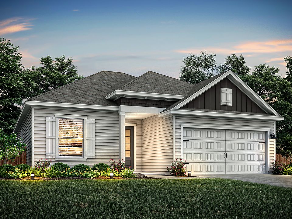 Dusk rendering of the Bowie plan.