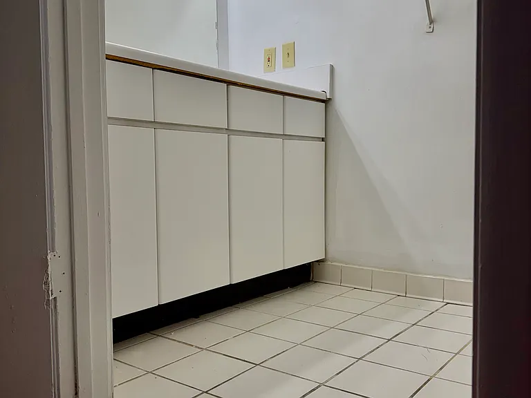 half-bath & laundry room