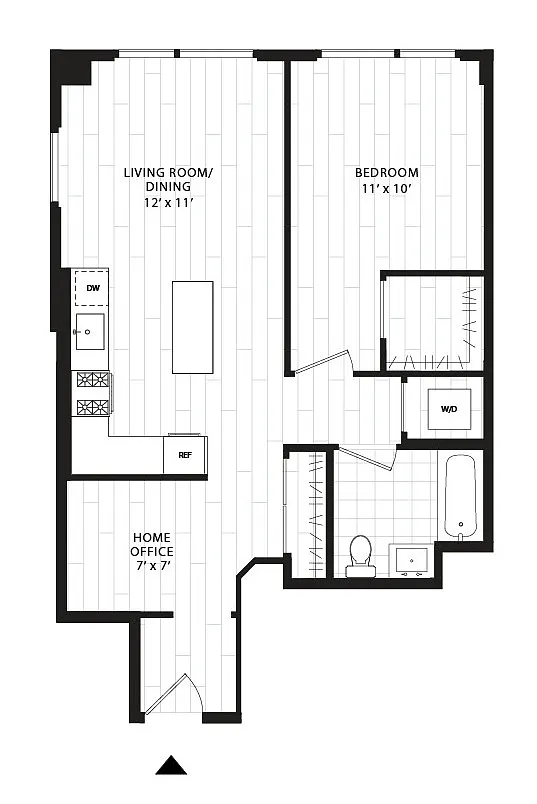 Floor plan A13