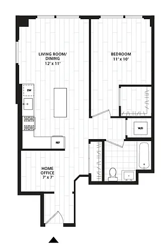 Floor plan A13