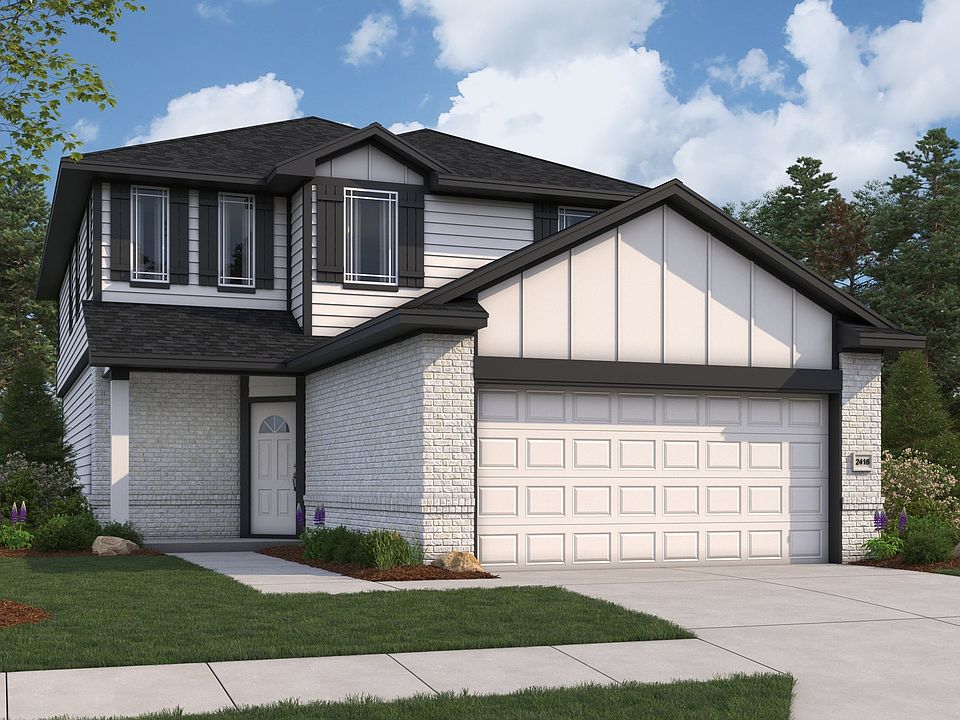 Mansfield - Elevation B - Color Scheme 1